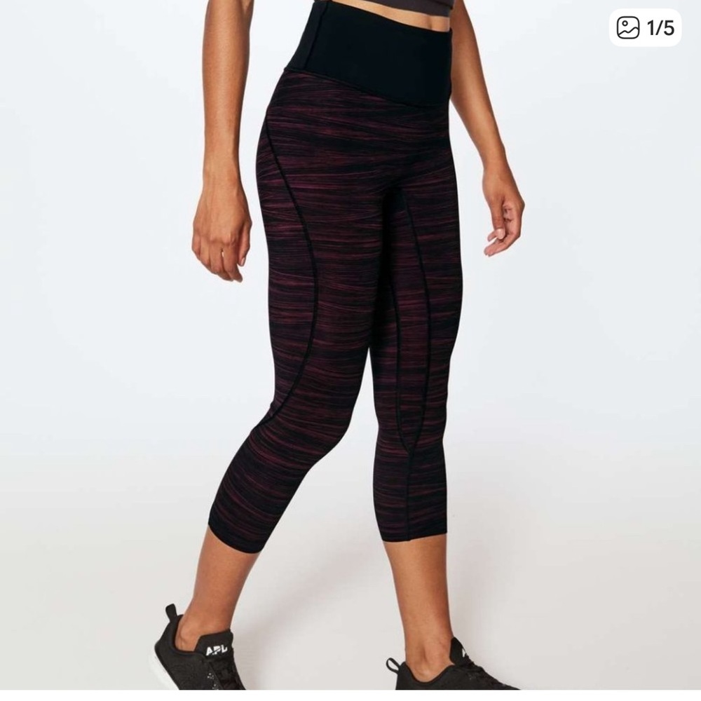 Lululemon Run The Day Crop Leggings Size 6